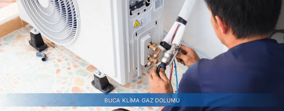 Buca İlçemi General Electric Klima Gaz Dolumu